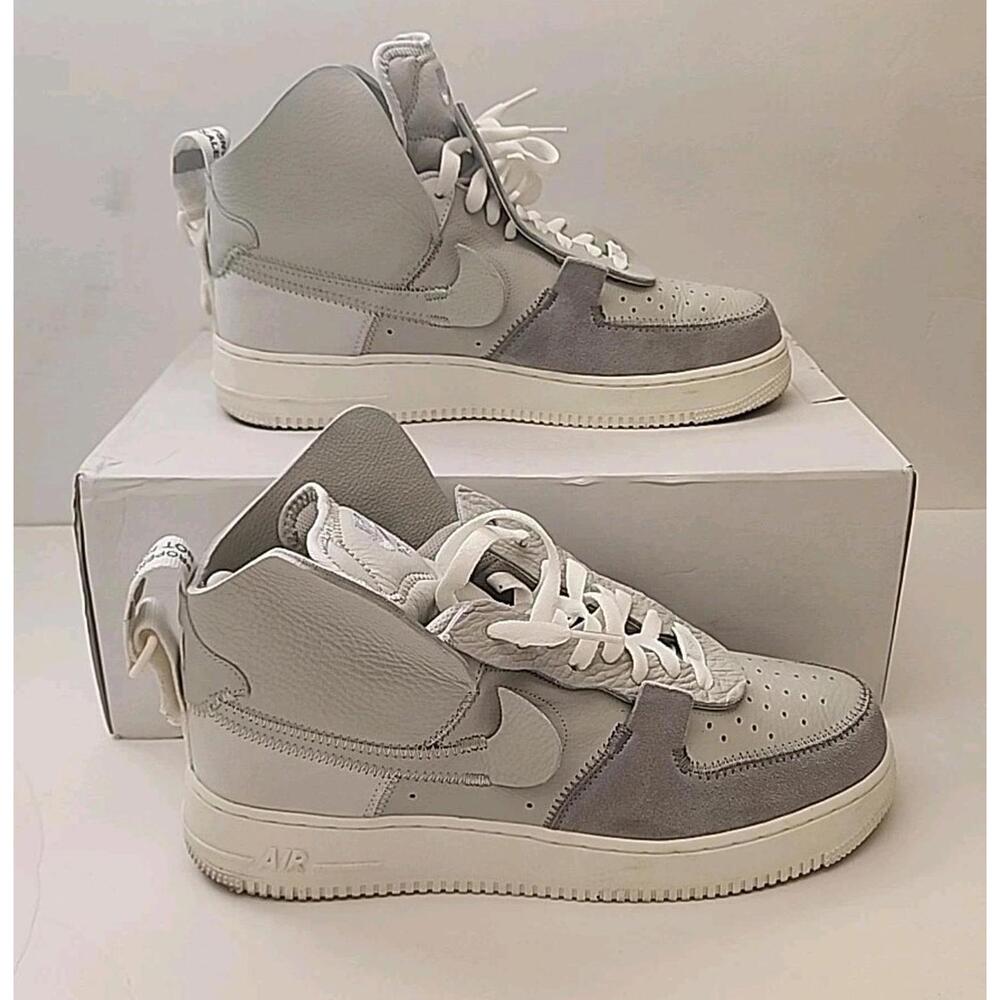 Sz 11 - Nike PSNY x Air Force 1 High Silver AO9292-001 AF1